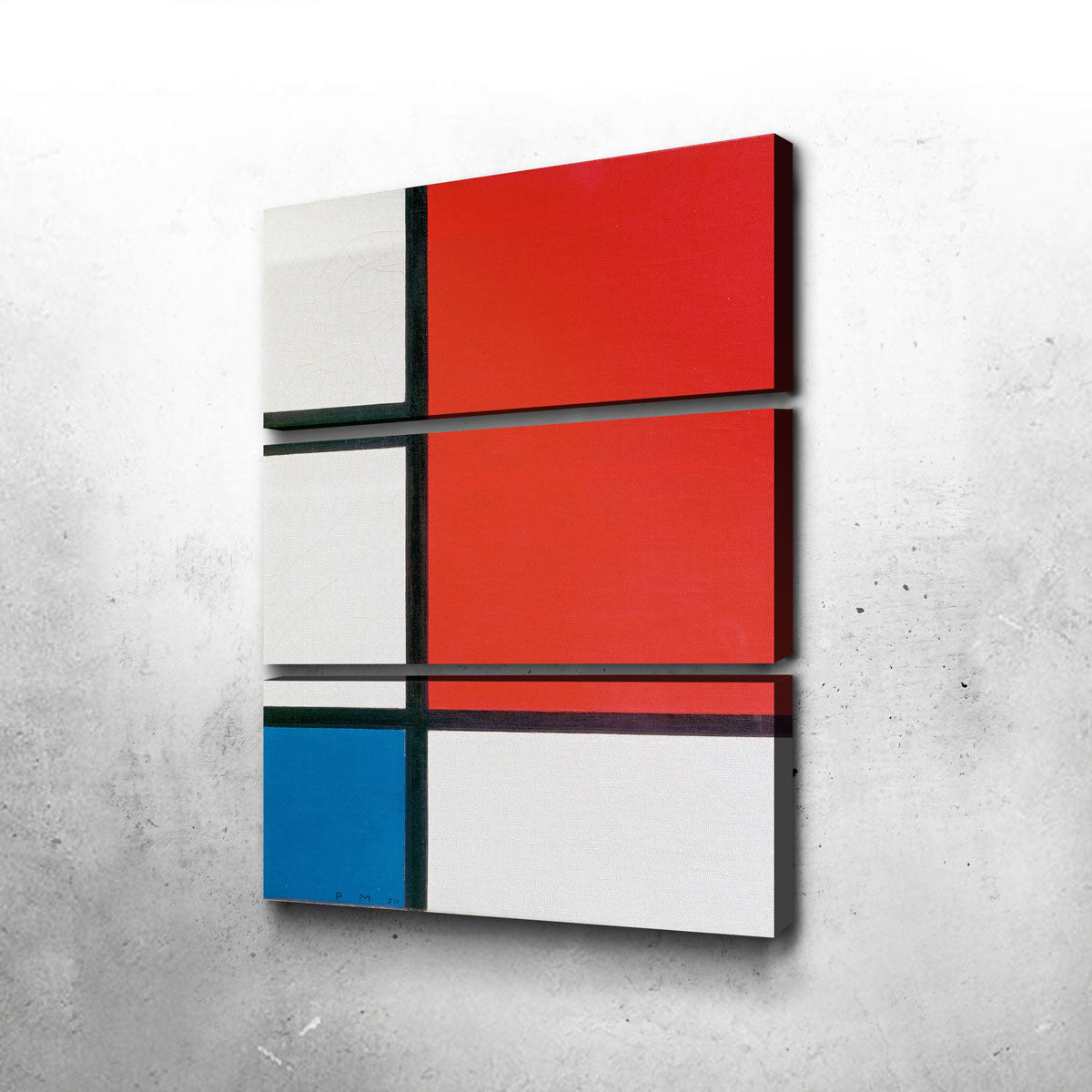 Stunning Piet Mondriaan's Composition II Wall Art for Your Home
