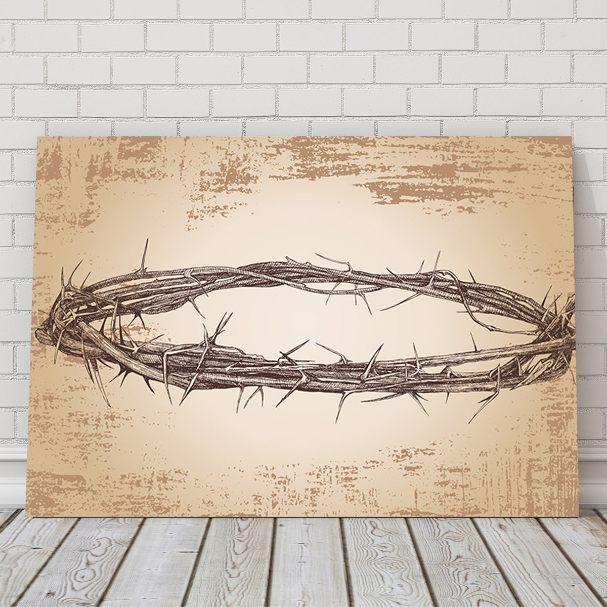Stunning Vintage Crown of Thorns Wall Art for Decorative Appeal
