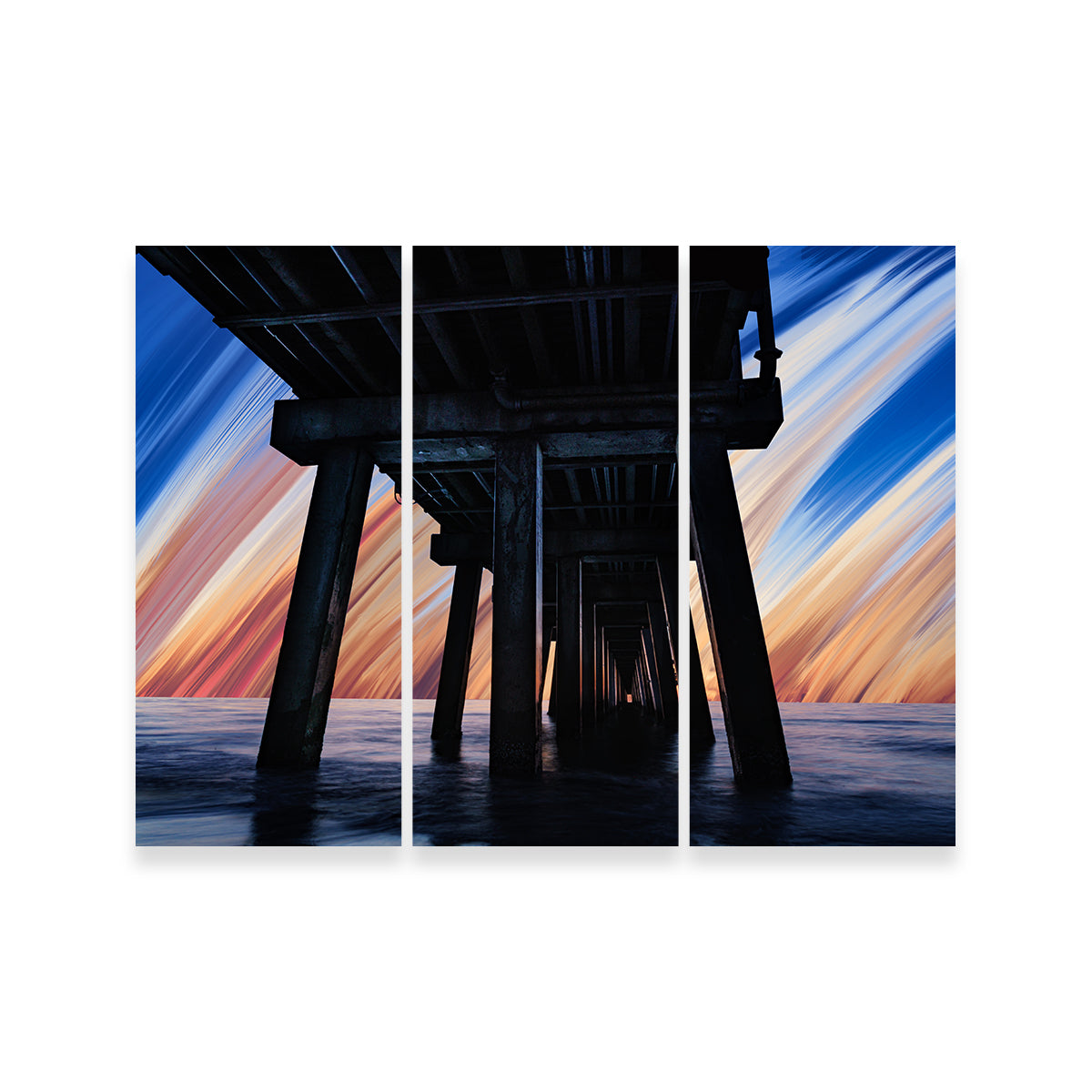 Stunning Under the Pier Wall Art by Eileen Rollin
