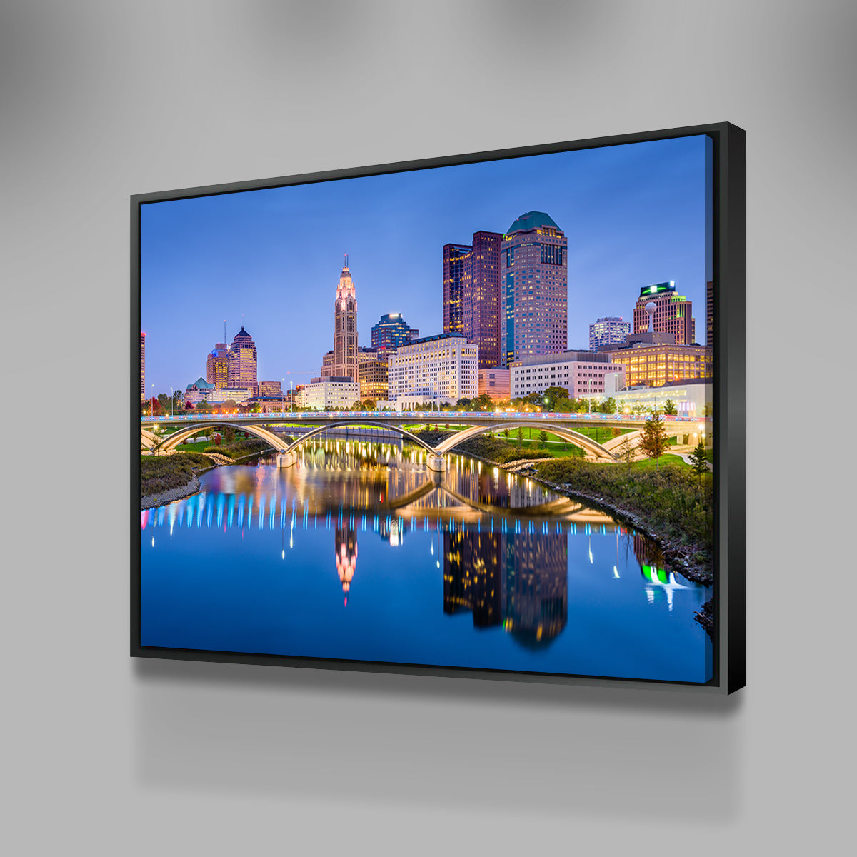 Exquisite Columbus Skyline Wall Art for Stunning Home Decor