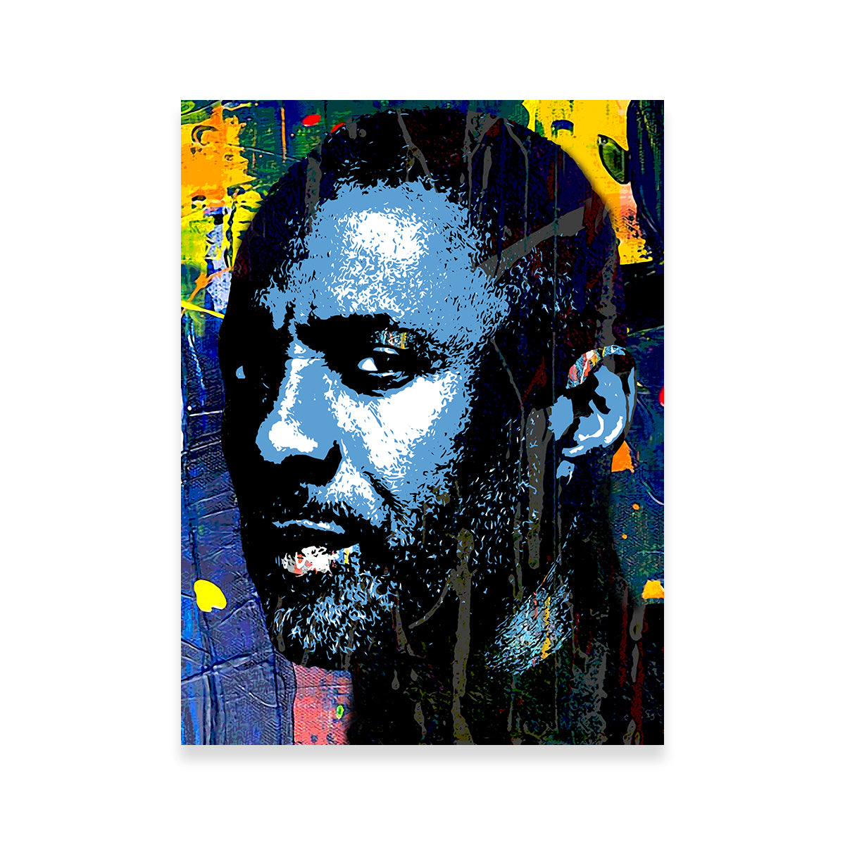 Stunning Luther Wall Art by Stephen Chambers