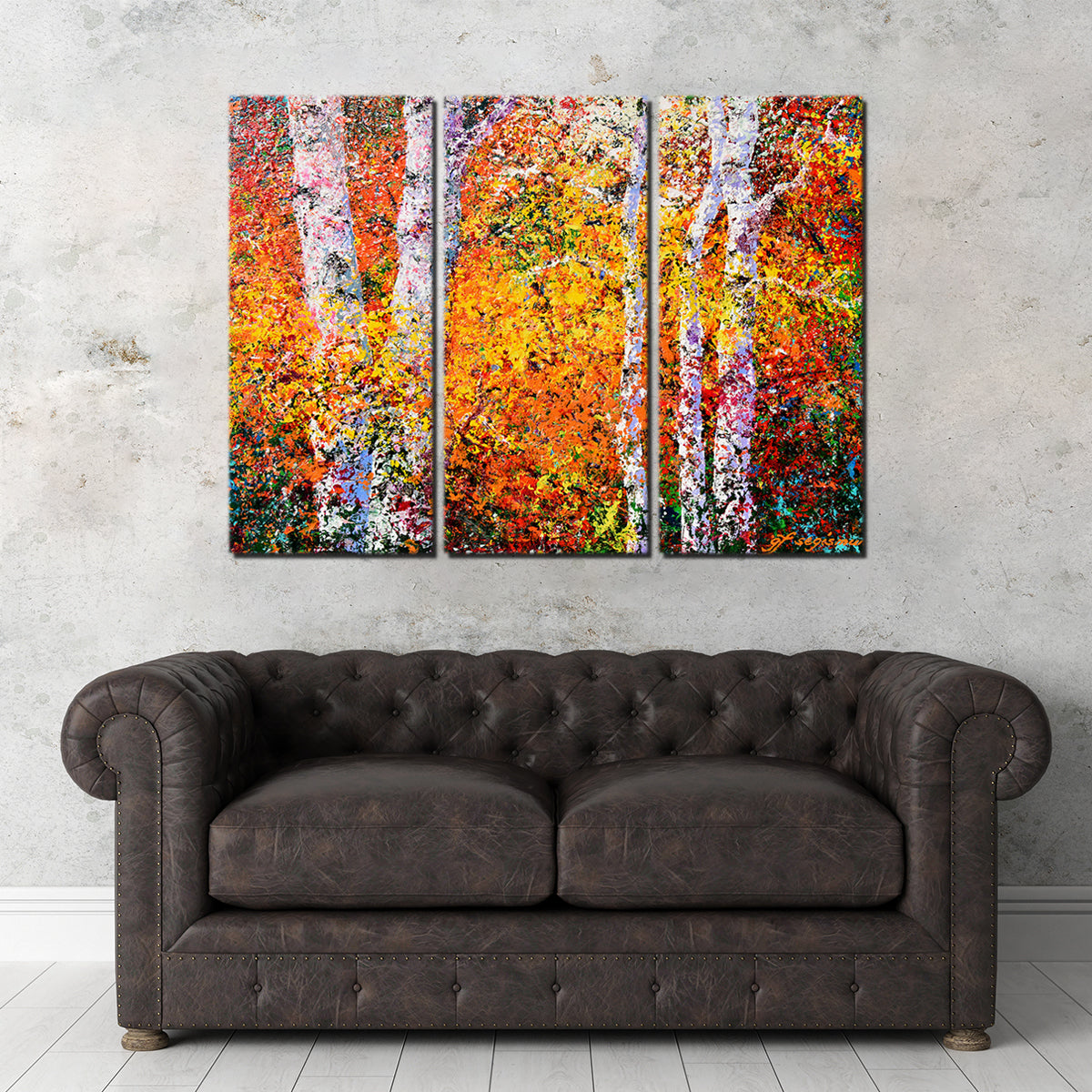 Vibrant Strength Amongst Colors Wall Art - A Stunning Decor Piece