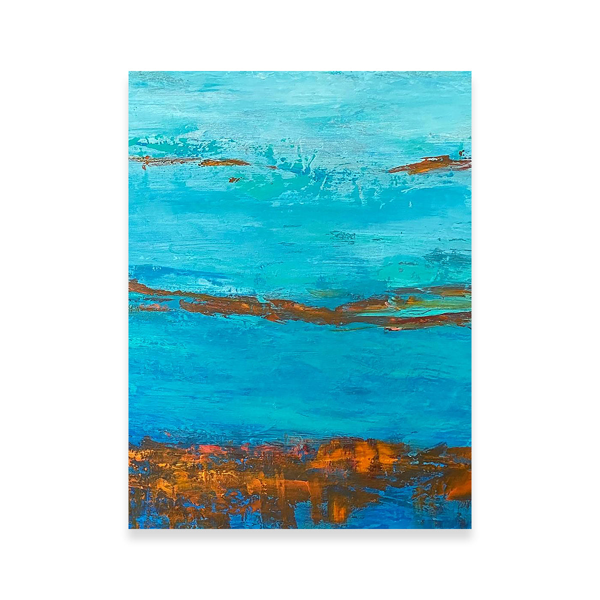 Stunning Endless Horizon II Wall Art by Peggy Hinaekian
