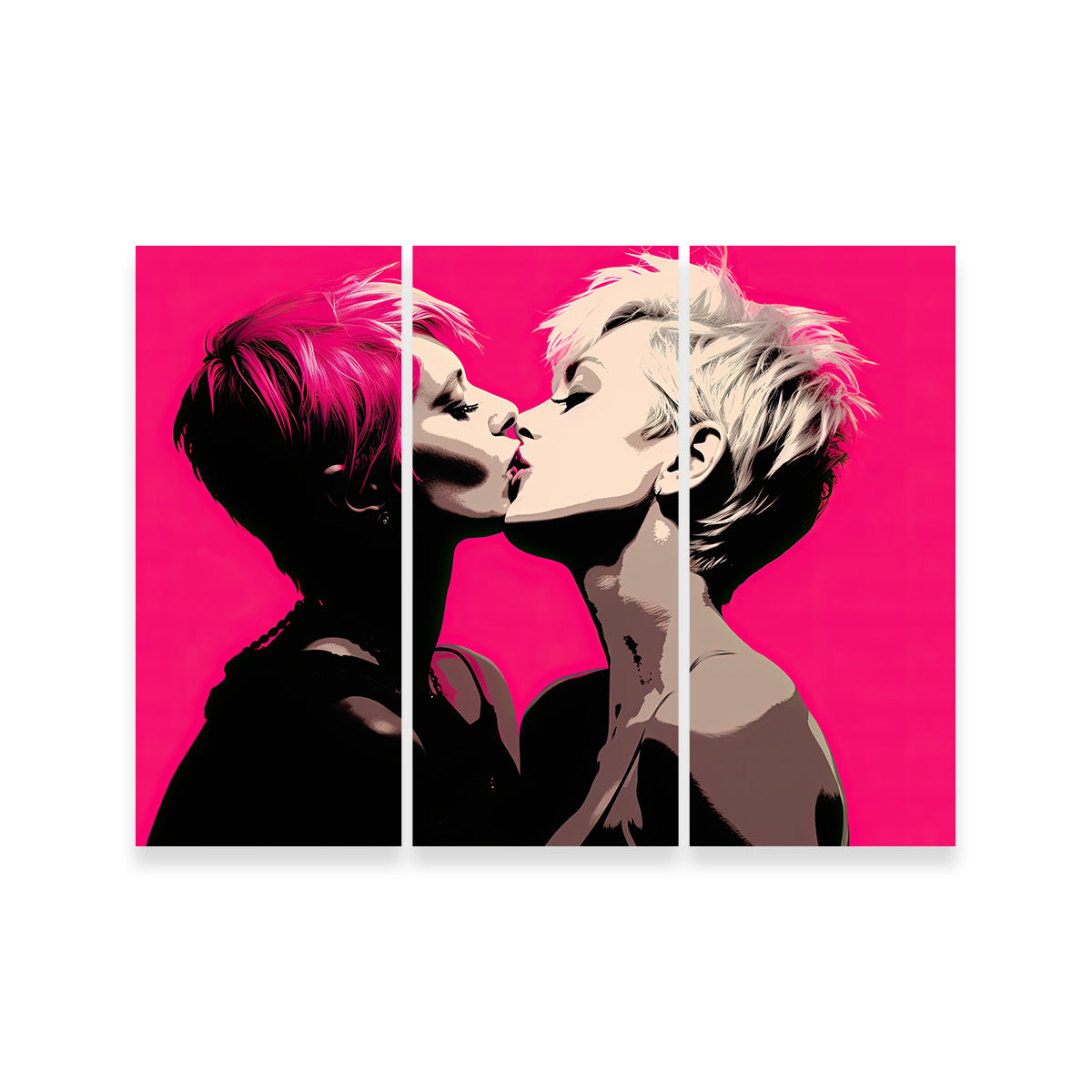 Gorgeous Lady Gaga & Pink Inspiring Wall Art by Ralph & Laura Design