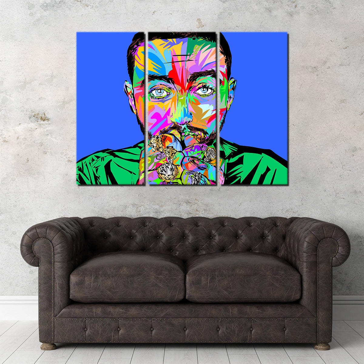 Stunning Macmiller Blue Wall Art for Home Decor