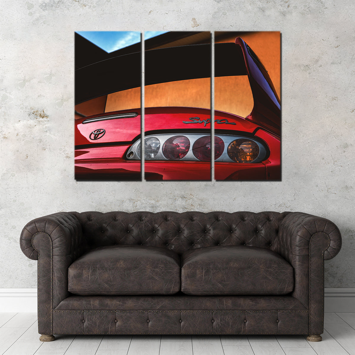 Stunning Toyota Supra 3 Wall Art by George Sorin