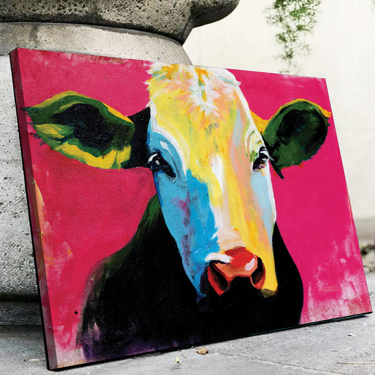 Stunning Vache Wall Art by Didier Chastan
