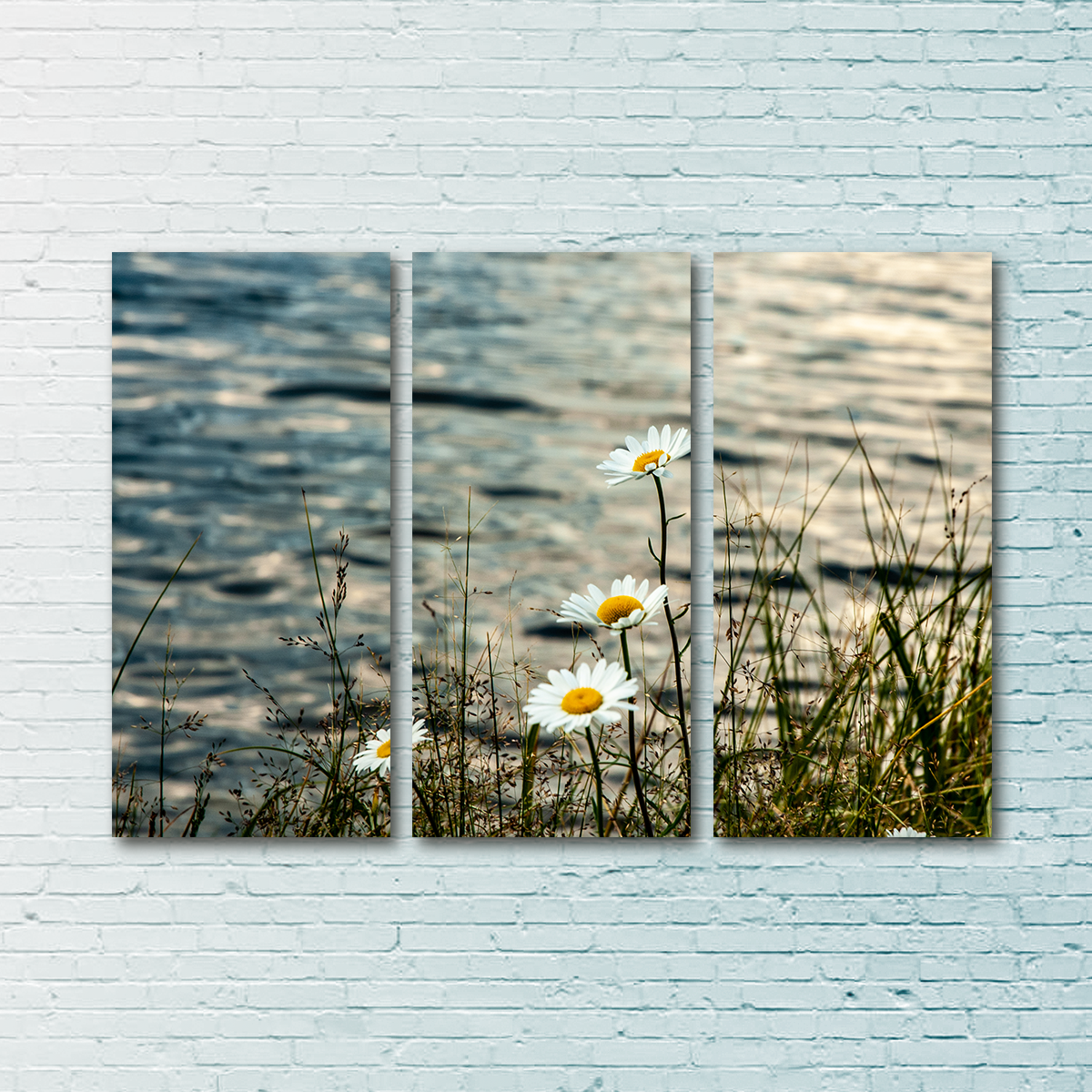 Stunning Lake Flowers Wall Art by Kyle Sherry