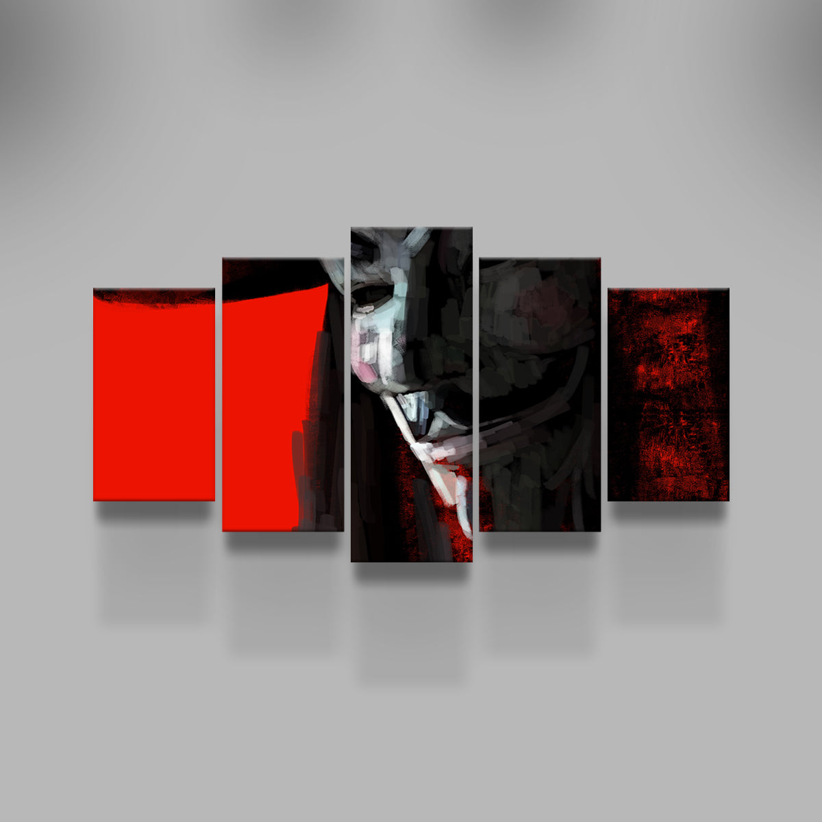Stunning V In Abstract Wall Art by Andy Brackpool