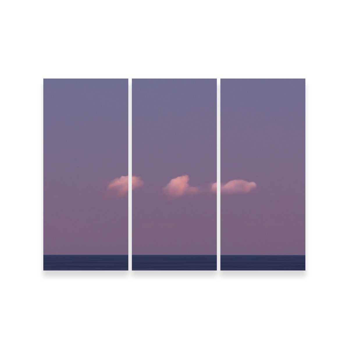 Exquisite Three-Ships Wall Art by Dennis Maida