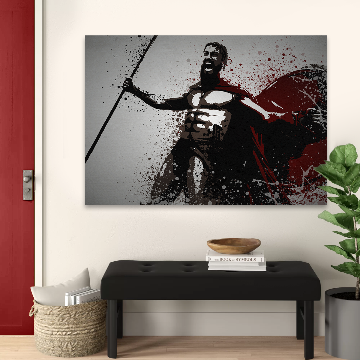 This is Sparta Stunning Wall Art by TM Creative Design