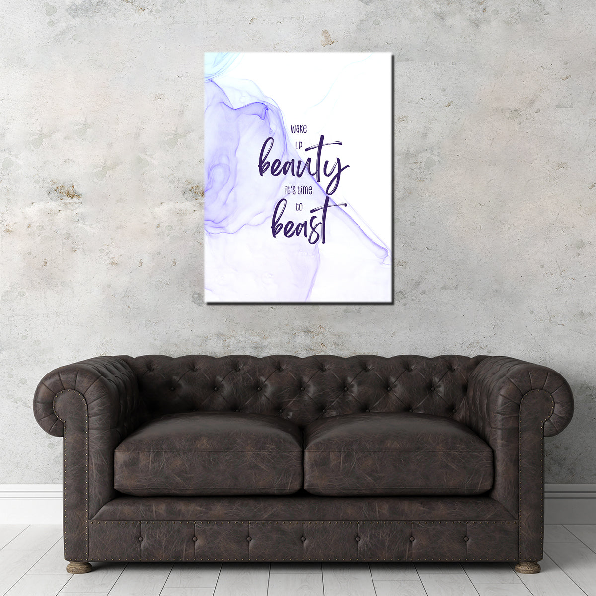 Stunning Time to Beast Wall Art for Your Decor