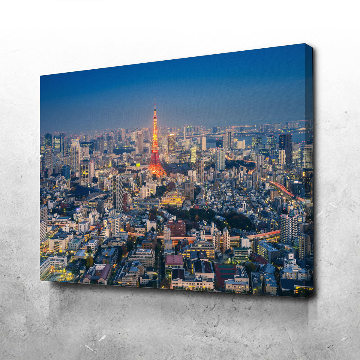 Stunning Tokyo Skyline Wall Art for Modern Decor
