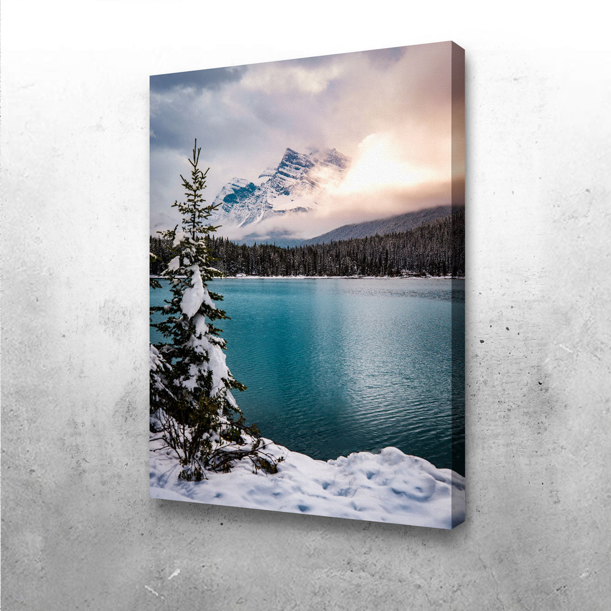 Enchanting Winter Wonderland Wall Art by Lucas Moore