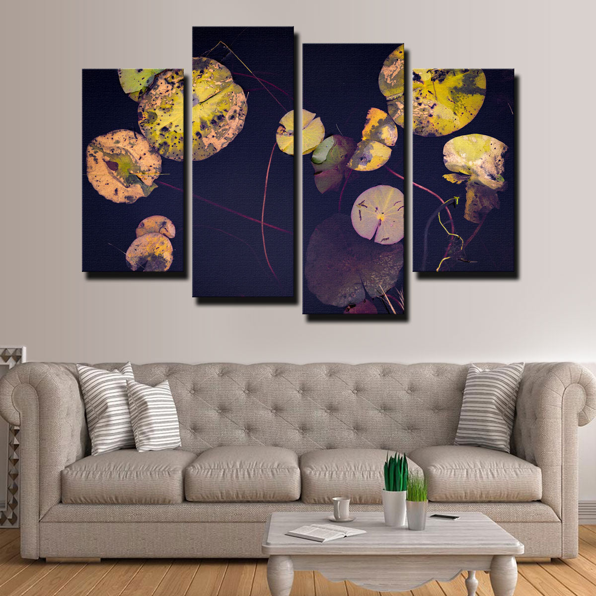 Stunning Winter Lillies Wall Art by Shaun Mayer