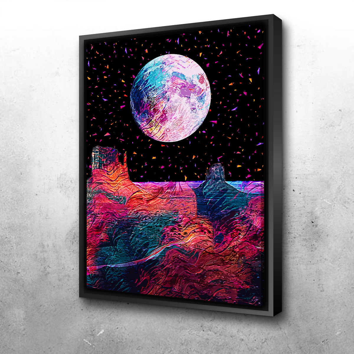 Stunning Moonscape 11 Wall Art by Gab Fernando