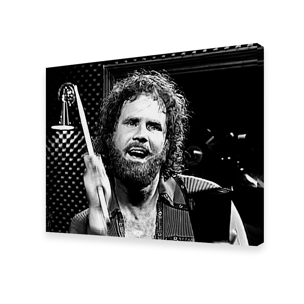 Eye - catching More Cowbell Grayscale Wall Art for Home Decor