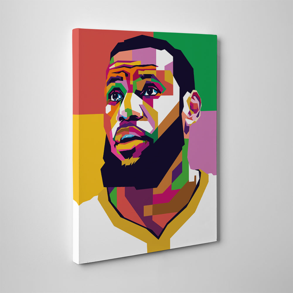 Exclusive Lebron Wall Art by Tovu Yovi