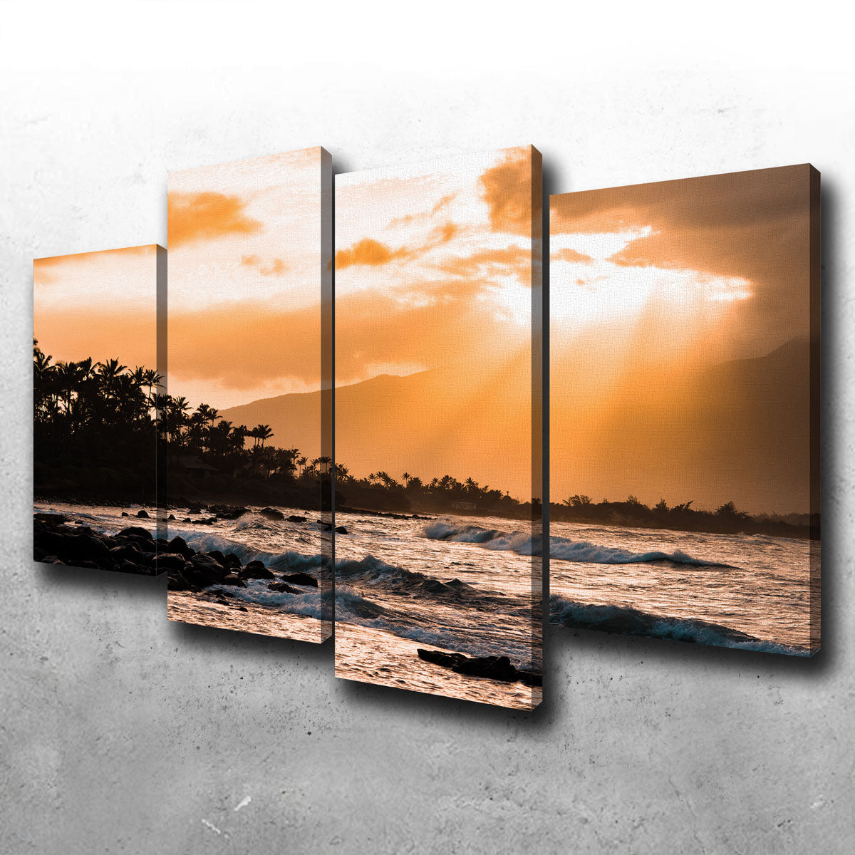 Exquisite Warm Paradise Wall Art by Lucas Moore