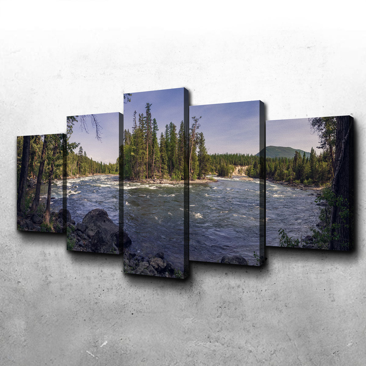 Stunning Kimberley Riverside Campground Wall Art by Mike Cotton