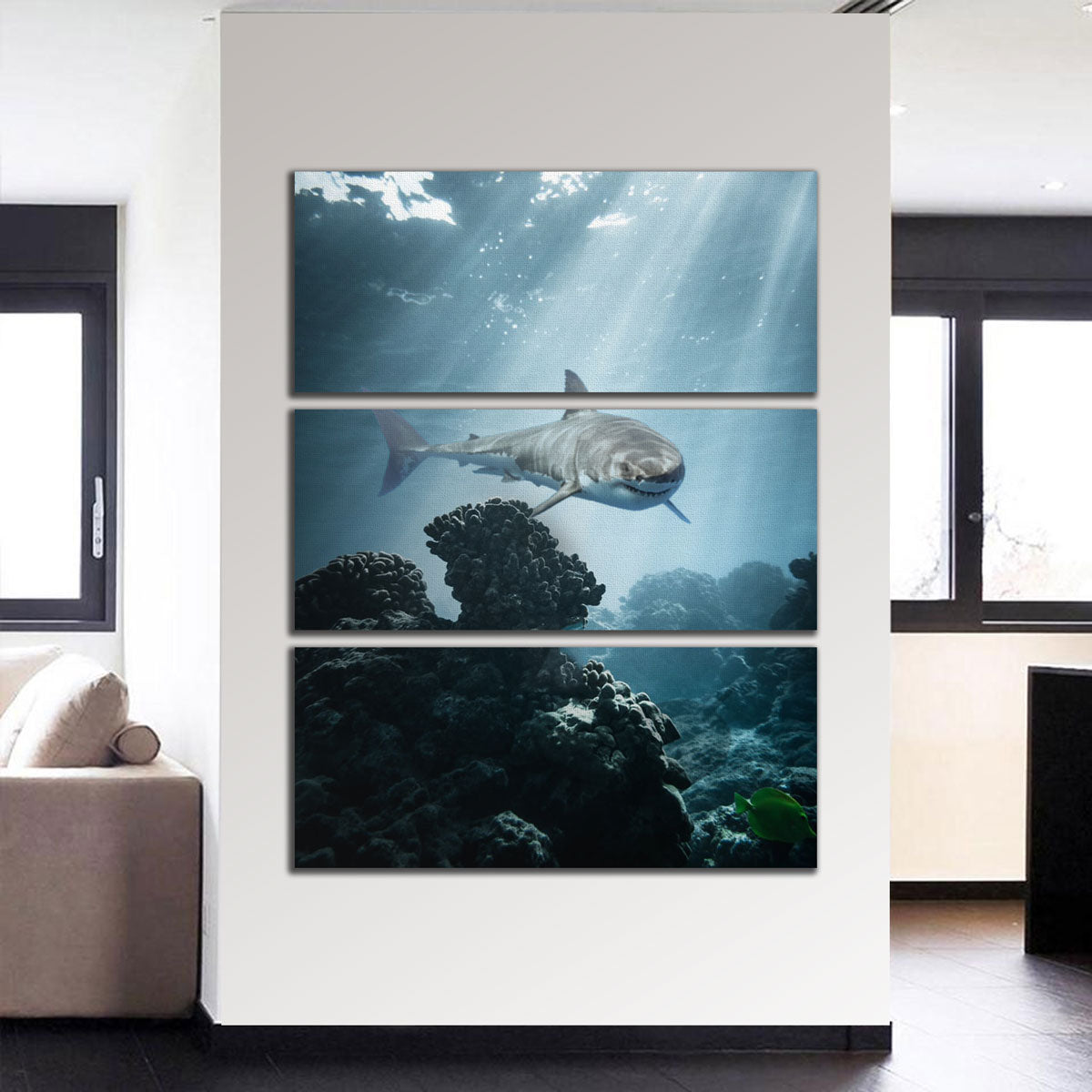 Thrilling Underwater Terror Wall Art by Samejrich