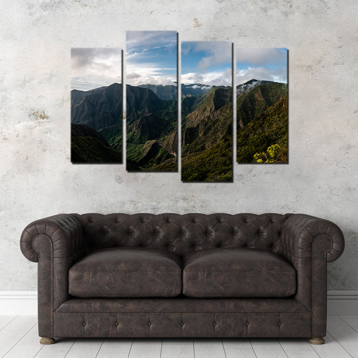 Stunning Maui Valley Panorama Wall Art by Lucas Moore