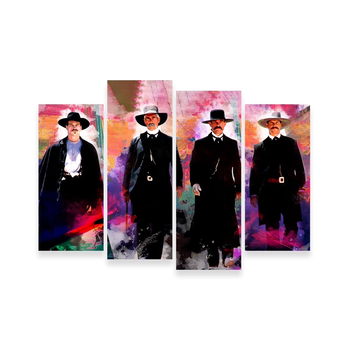 Tombstone Pastel Wall Art - Stunning Sustainable Decor