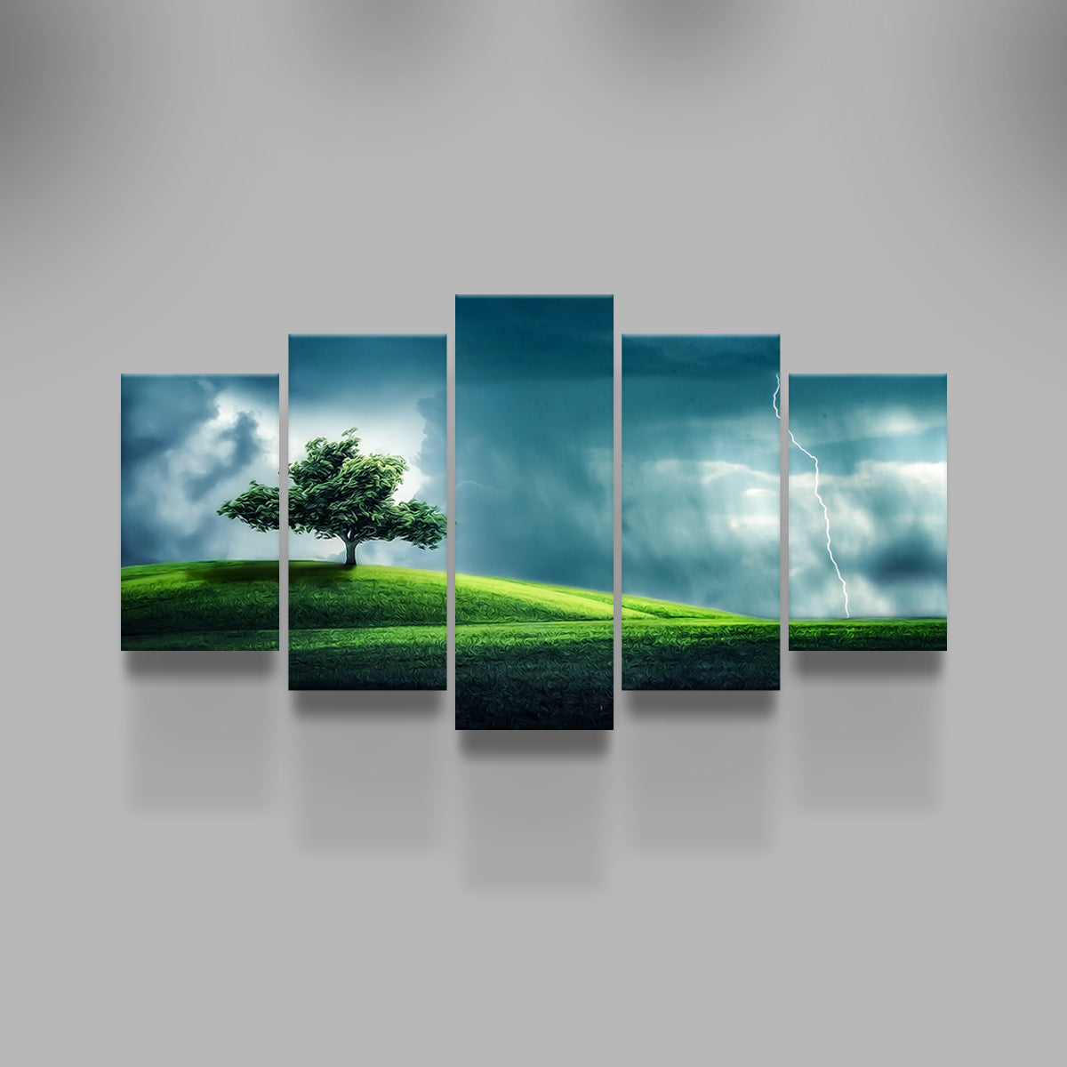 Exquisite Tree Alone Wall Art by George Sorin