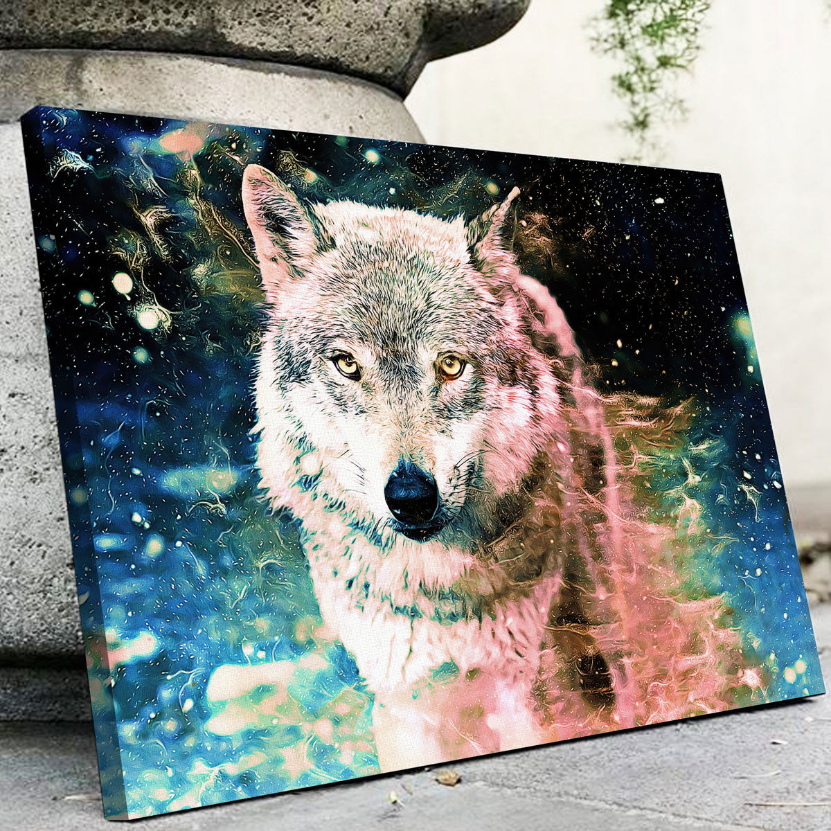 Denise Dundon's Time Traveler Wall Art - Museum Quality Canvas on Sustainable Pine Frames