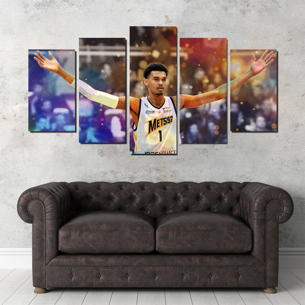 Victor Wembanyama Premium Wall Art for Home Decor
