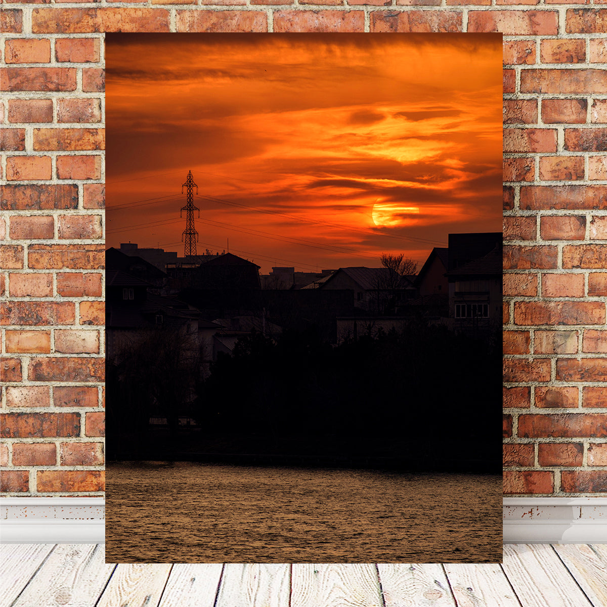 Stunning Bucharest Sunset 6 Wall Art for Home Decor