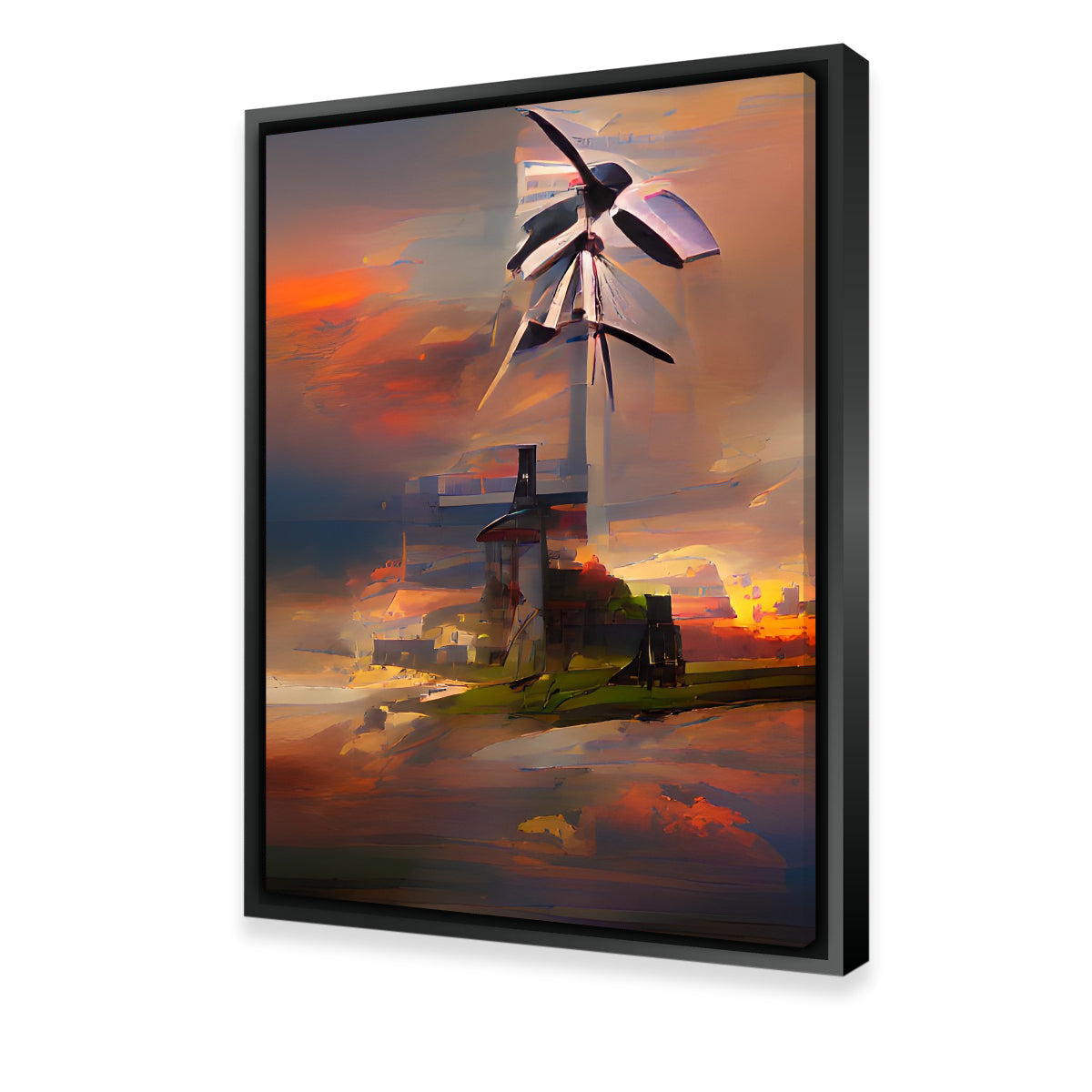Stunning Windmill Wall Art by Gabriel Ritcey