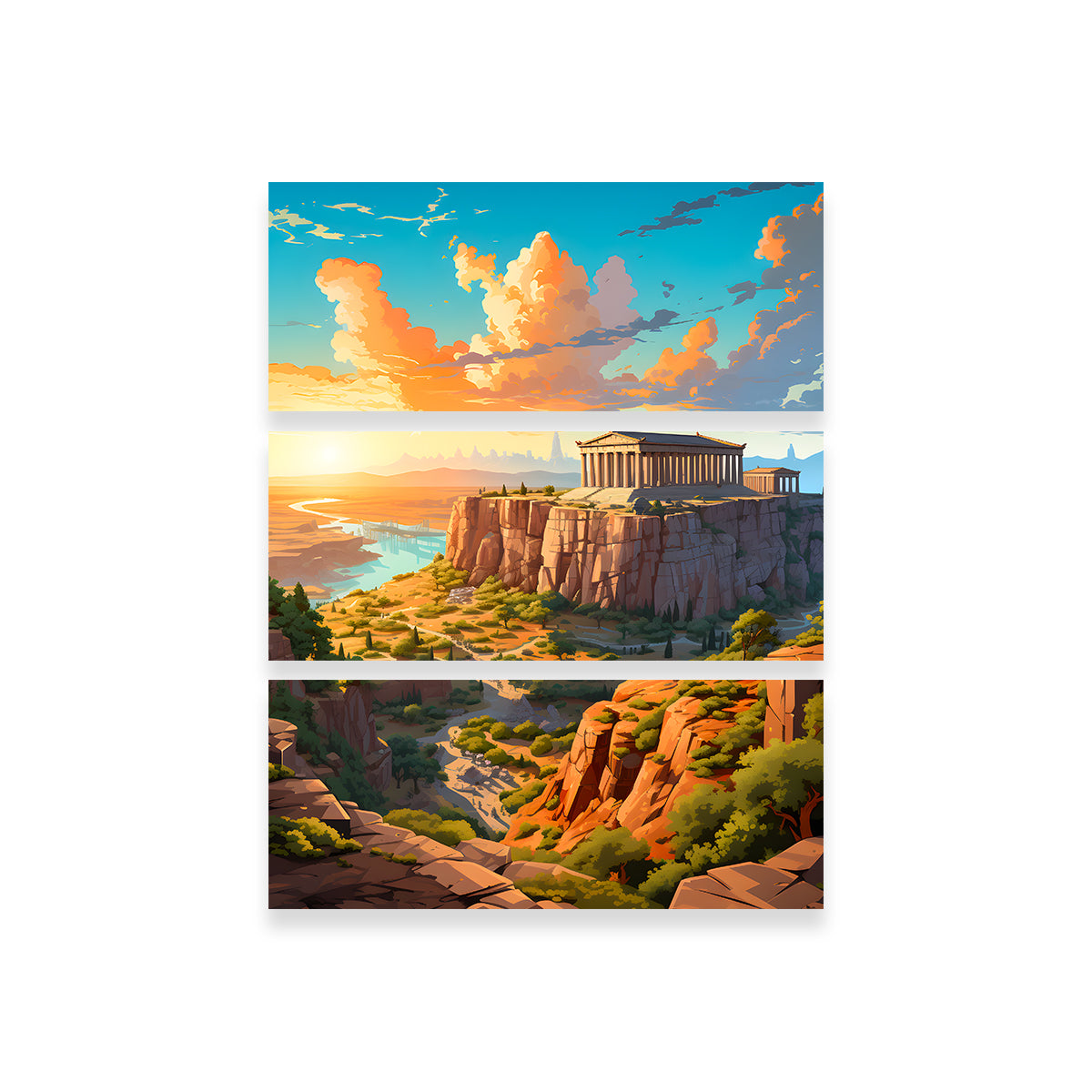 Stunning The Parthenon - Athens Wall Art for Your Home Decor