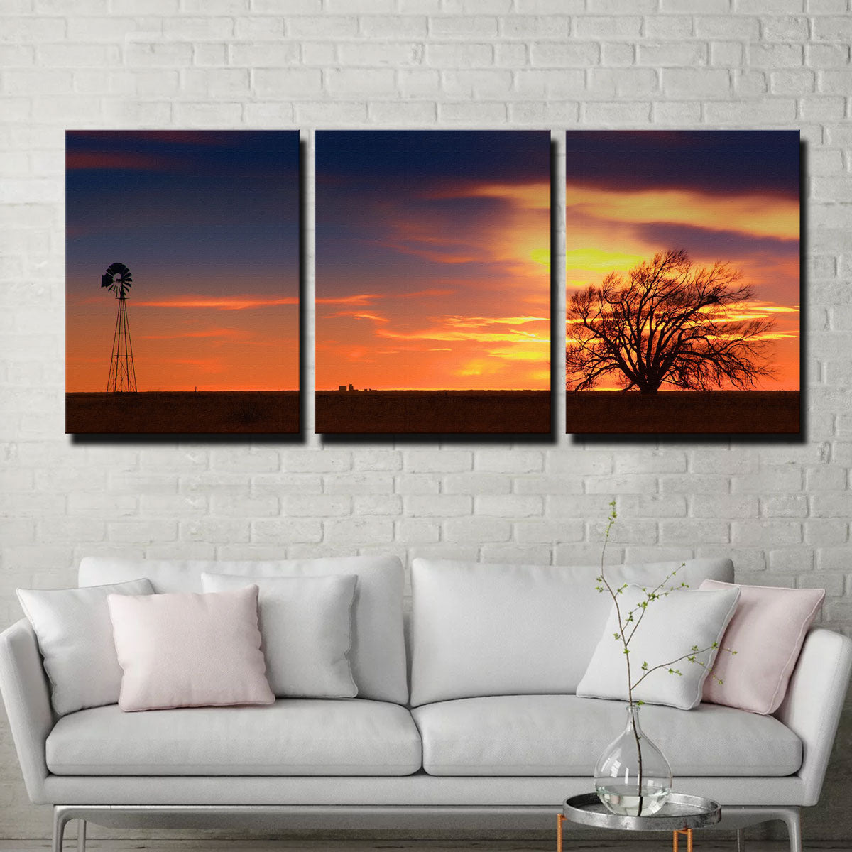 Stunning West Texas Sunset Wall Art for Your Home Decor
