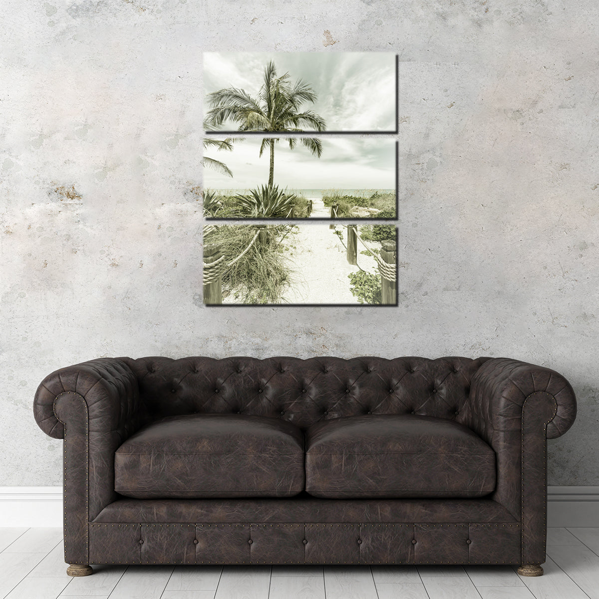 Gorgeous Vintage Path to the Beach Wall Art by Melanie Viola