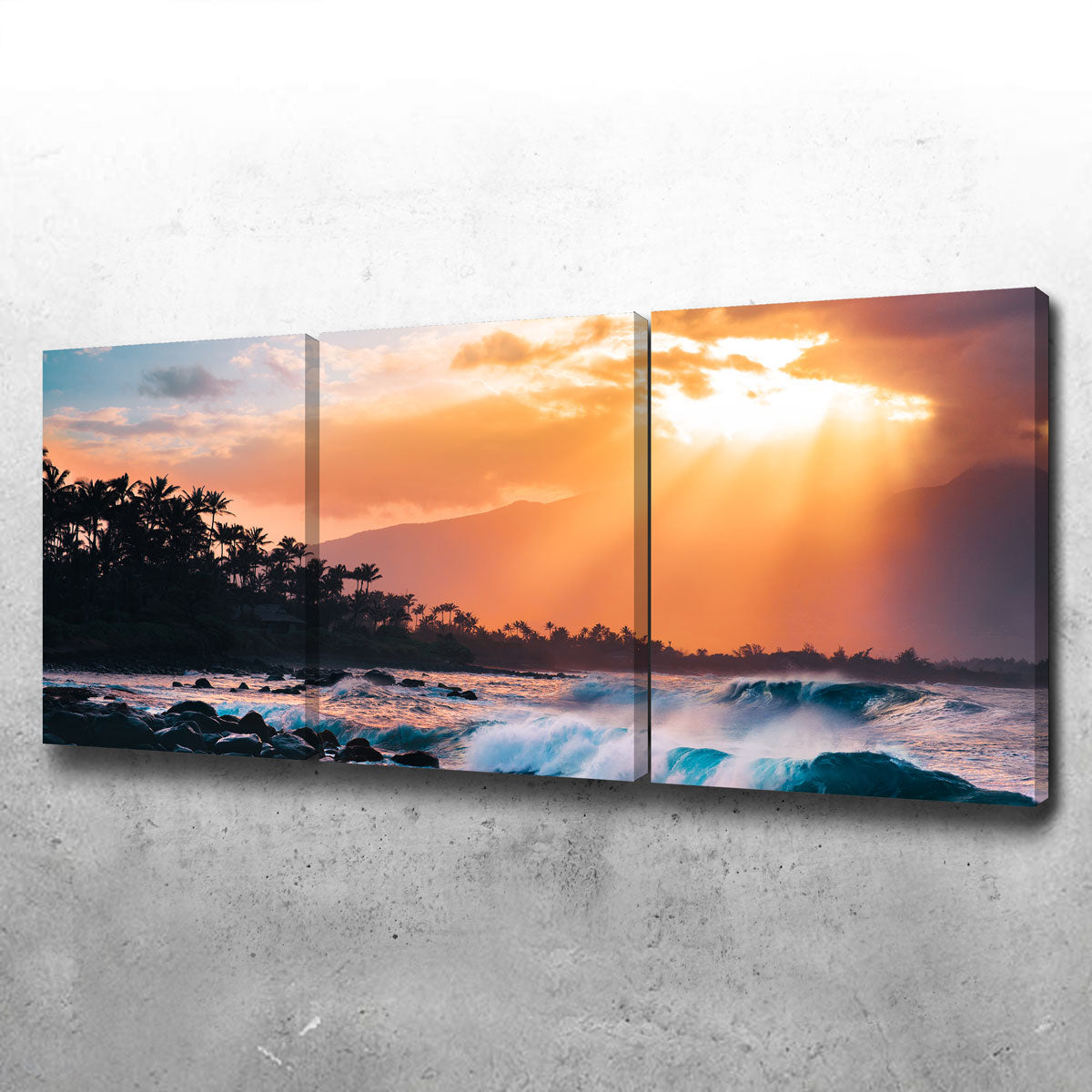 Stunning Sunset Paradise Wall Art by Lucas Moore