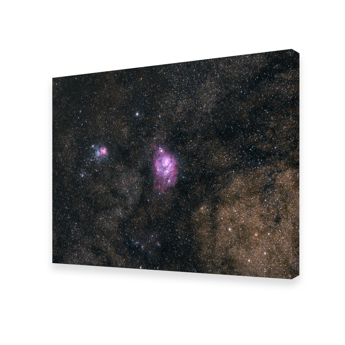 Stunning Lagoon and Trifid Nebula Wall Art by Sofia Leite Fonseca