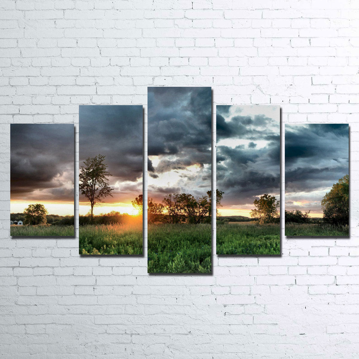 Exquisite Field & Sunset Wall Art for Stunning Home Decor