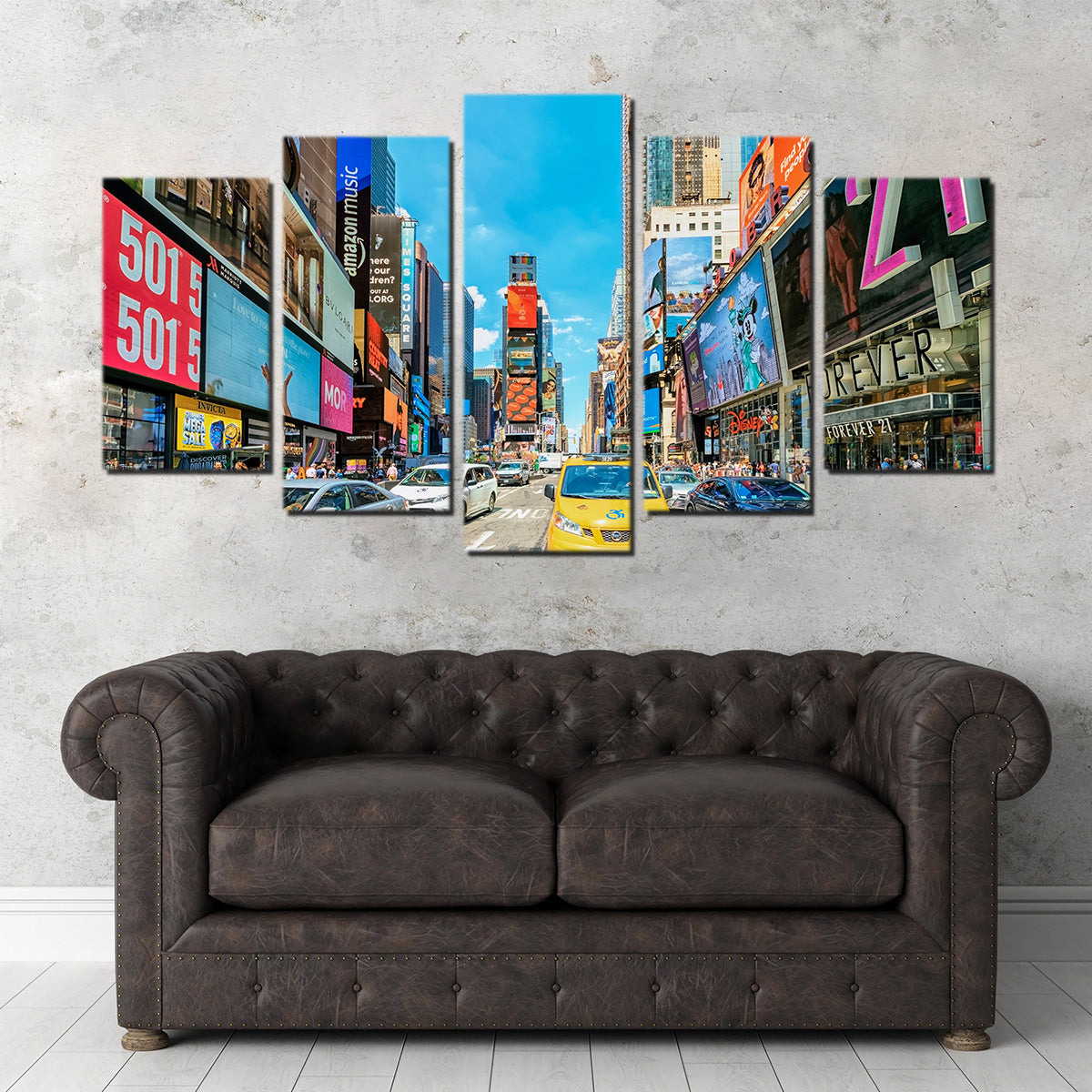 Gorgeous Times Square Wall Art for Stunning Home Decor