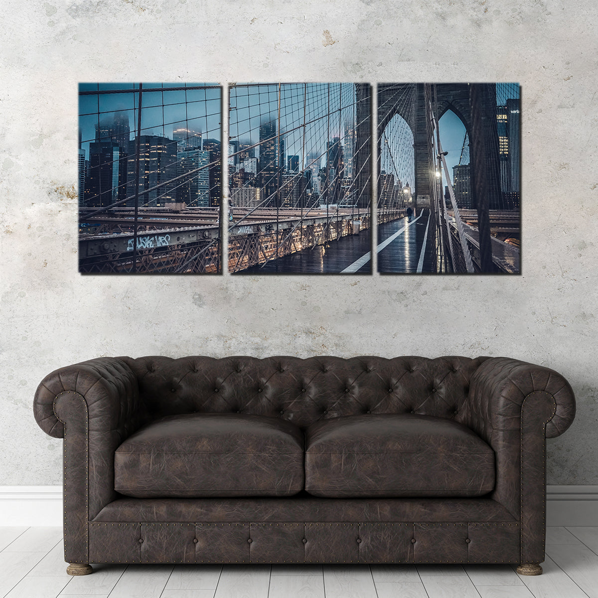 Stunning Bridge and Clouds Wall Art for Your Home Decor