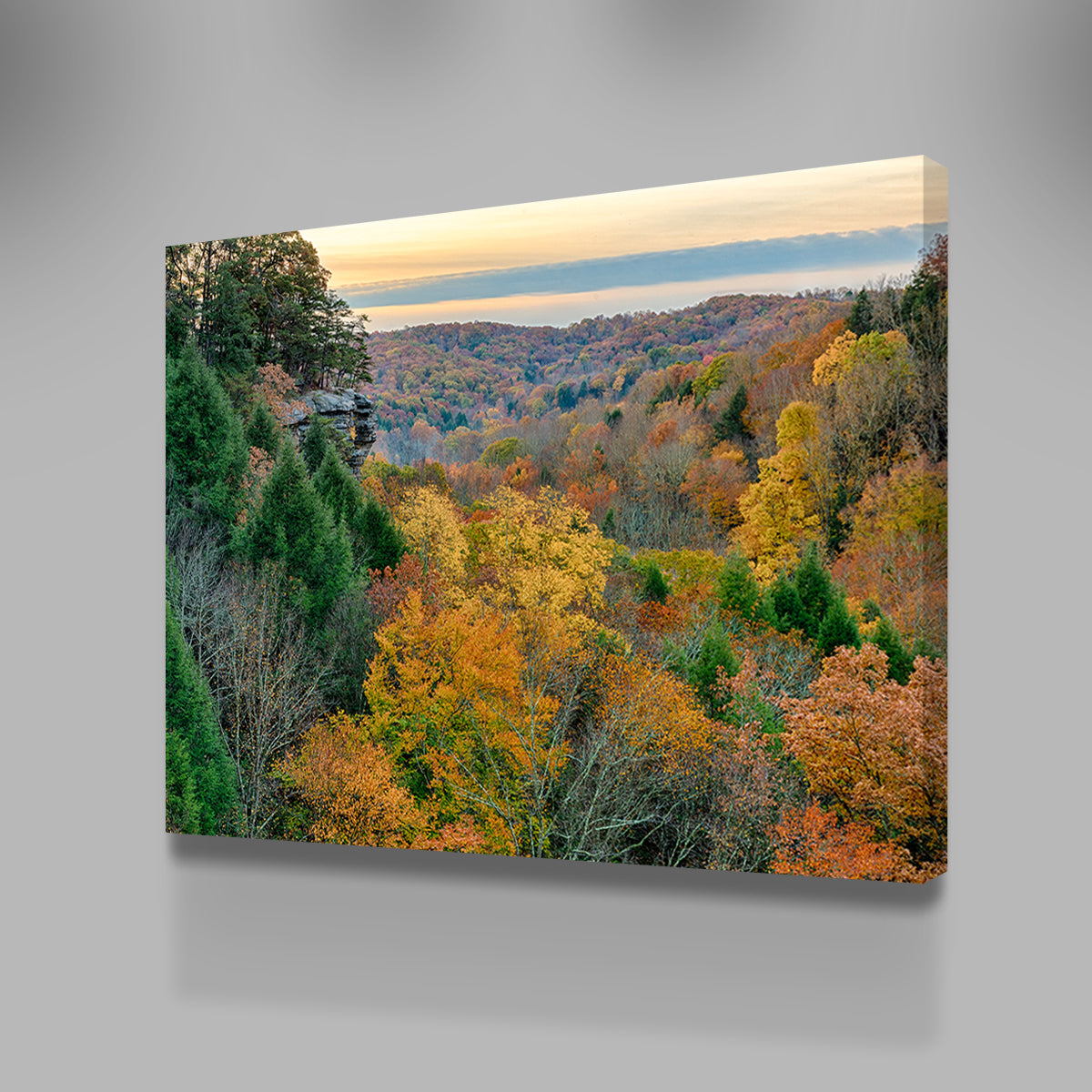 Conkle's Hollow State Nature Preserve Stunning Wall Art - Sustainable and Museum-Quality