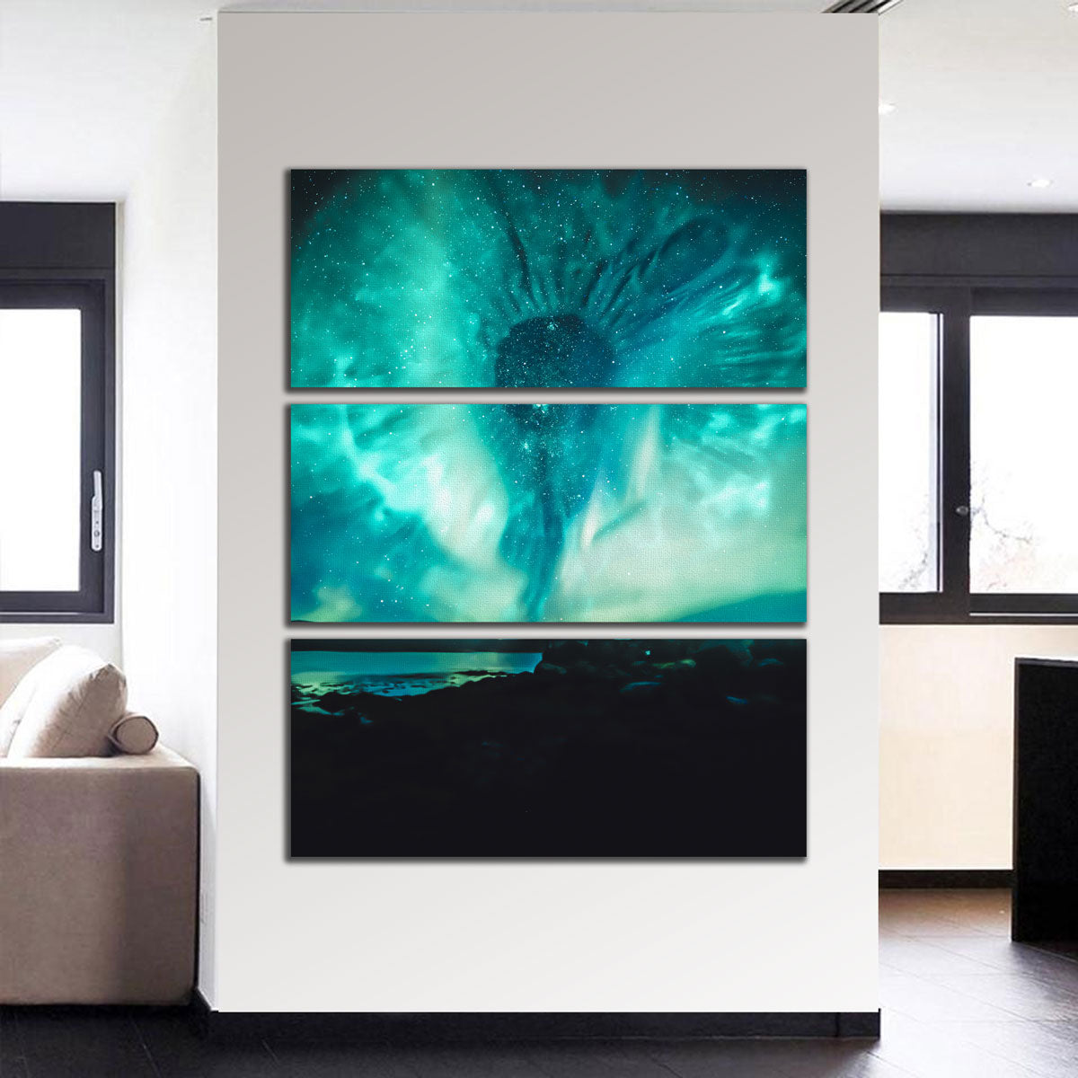 Cosmic Eye Wall Art - Stunning Handmade Canvas Print