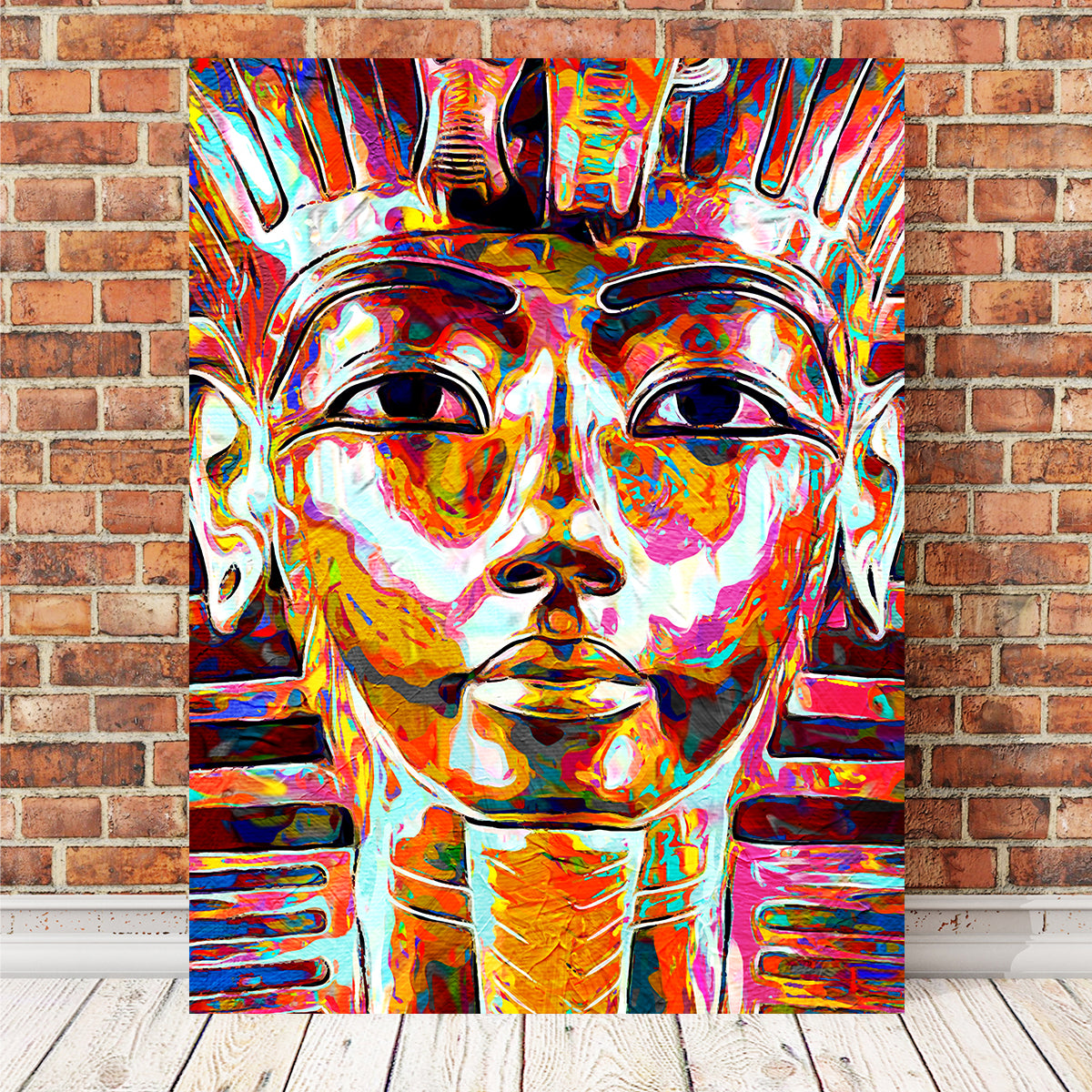 Exquisite King Tut Wall Art by Stephen Chambers