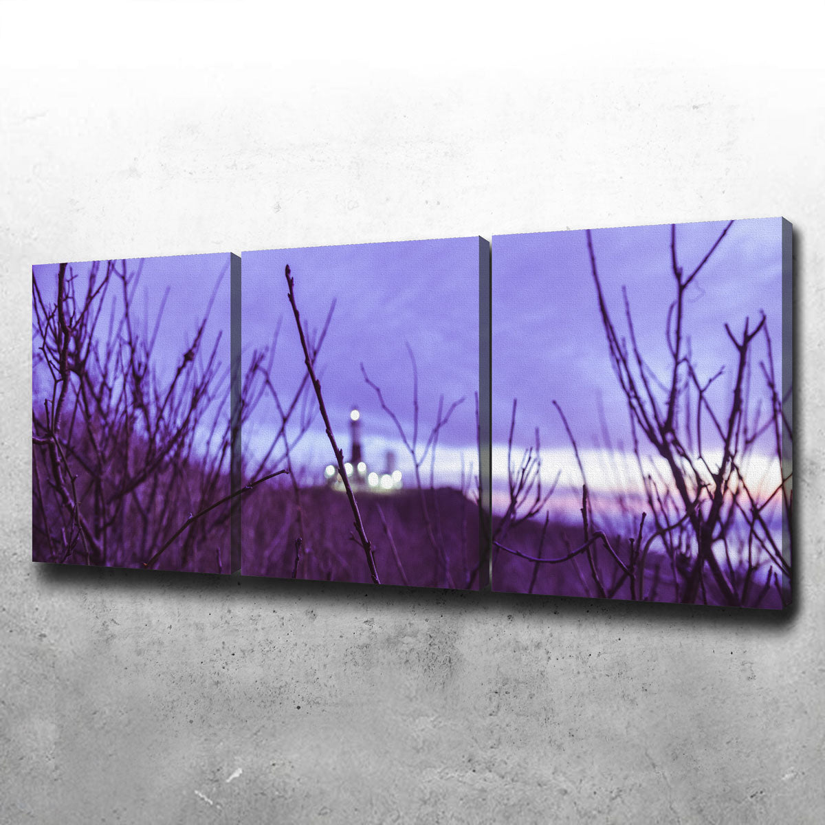 Stunning Faded Lighthouse Wall Art by Dennis Maida