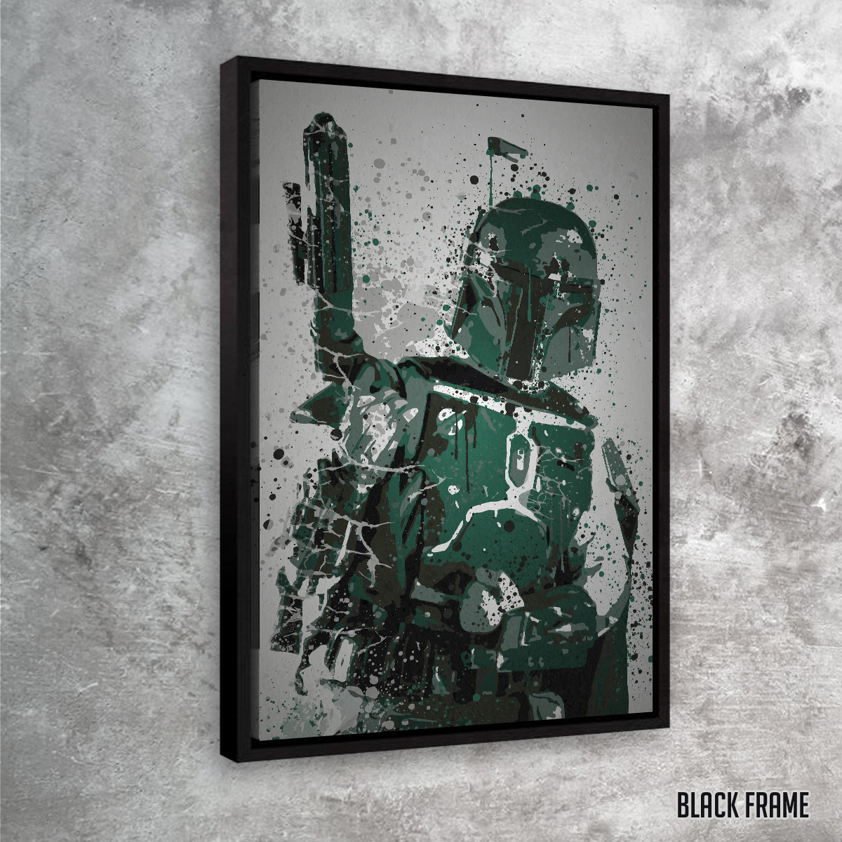 Exclusive Bounty Hunter Wall Art by TM Creative Design