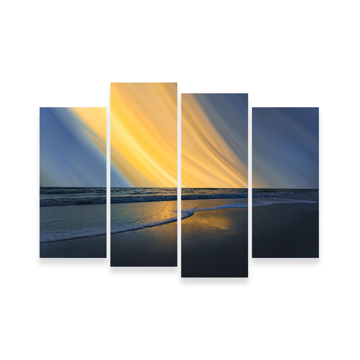 Stunning Swoosh Wall Art by Eileen Rollin