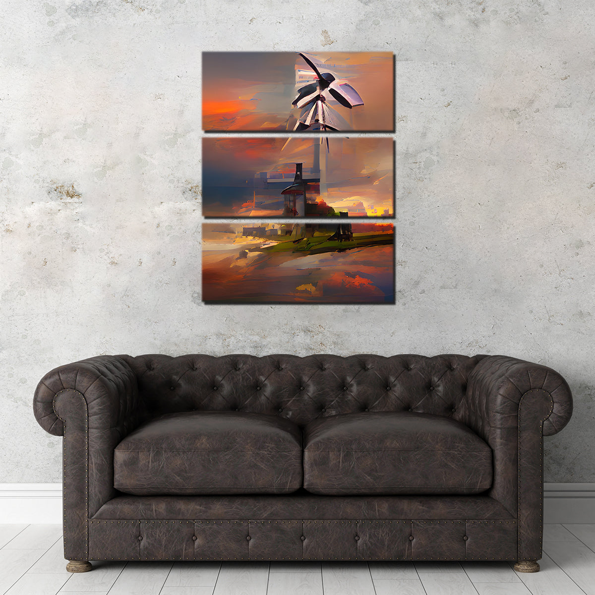 Stunning Windmill Wall Art by Gabriel Ritcey