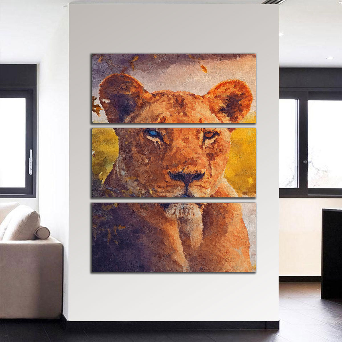 Stunning Tiger 2 Painting Wall Art by Gab Fernando