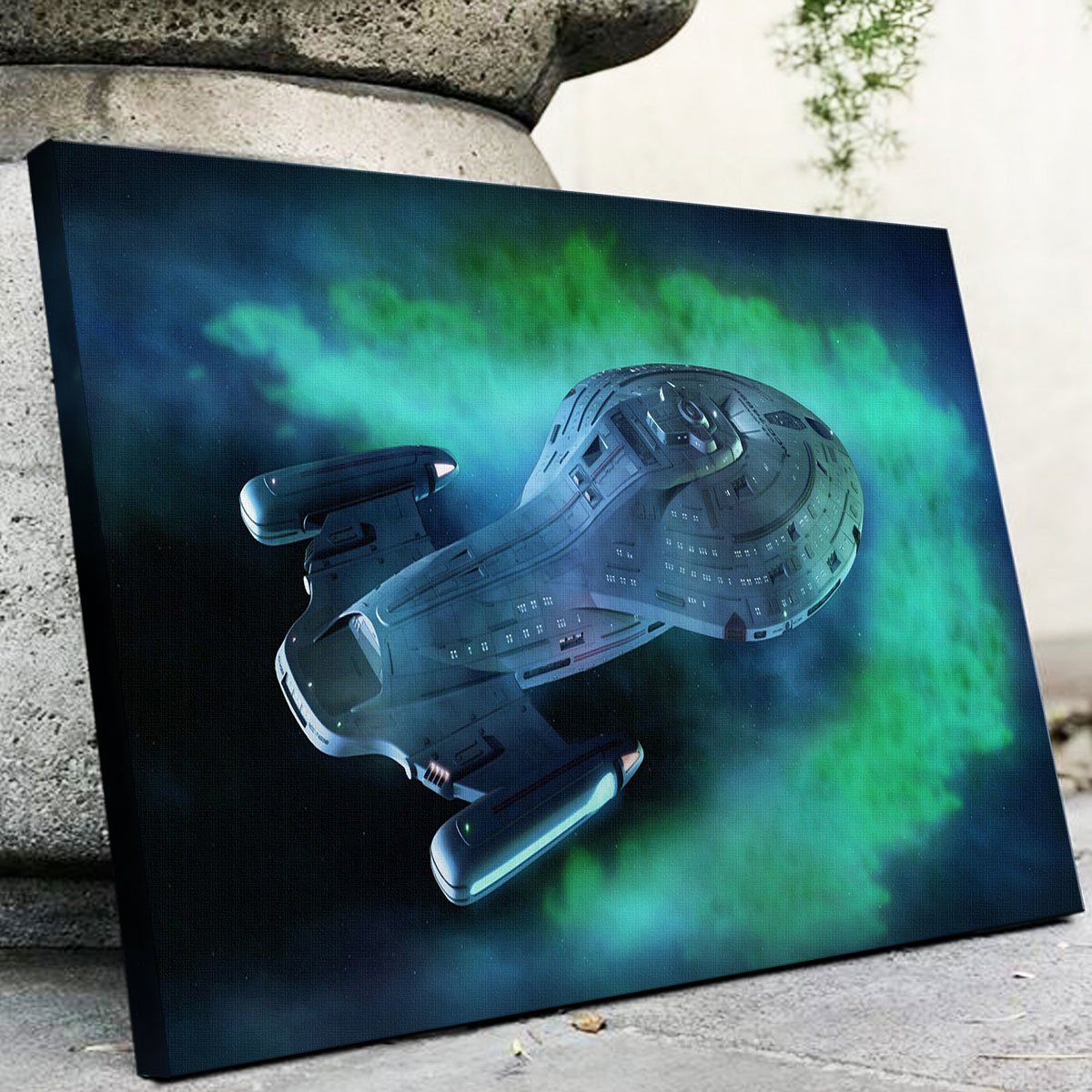 Stunning USS Voyager Wall Art for Your Home Decor