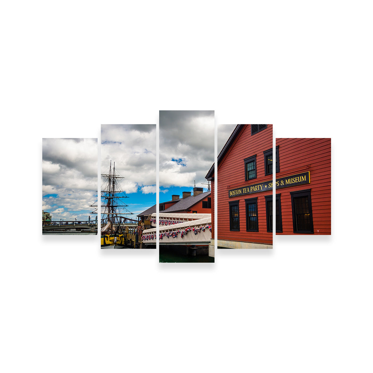 Stunning Boston Tea Party Museum Wall Art for Your Home Decor